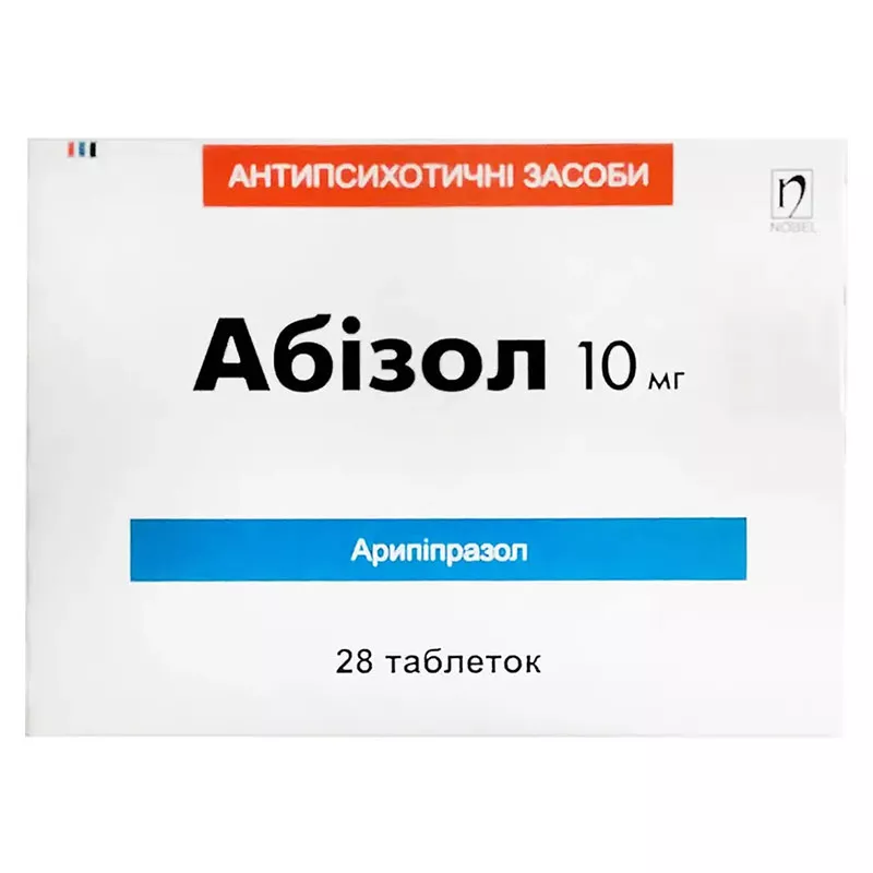 Абизол Nobel табл.10мг №28