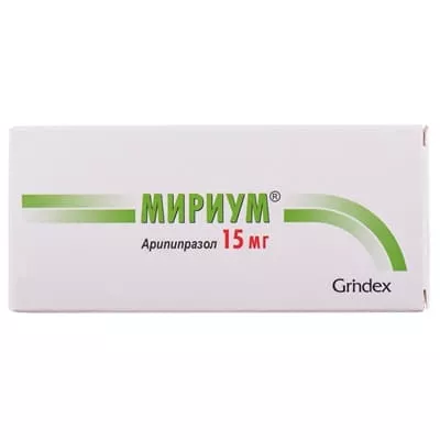 Мириум таблетки по 15 мг 28 шт.