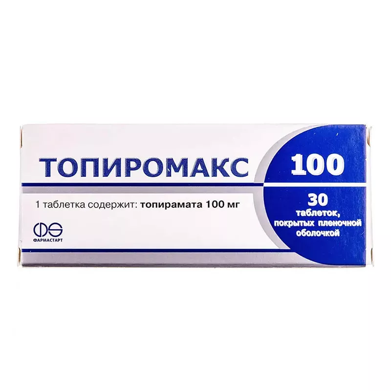 Топиромакс 100 таблетки по 100 мг 30 шт.