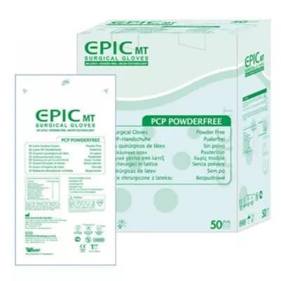 *Перчатки EPIC стерильные хирургические EPIC SG pwd размер 7,5