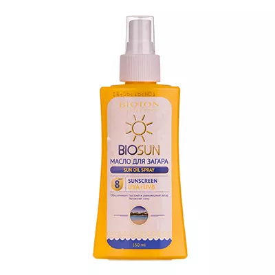 *Биотон Масло для загара SPF8 150мл
