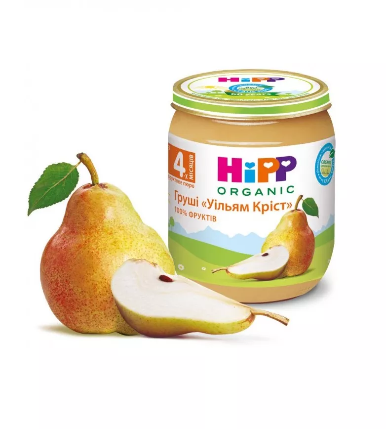 Пюре HiPP 4262 фруктовое Груша Вильям Крист 125 г