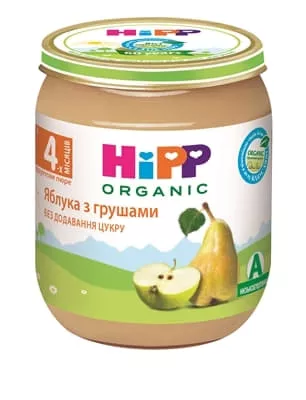*Пюре HiPP 4293 Груши с яблоками 125 г