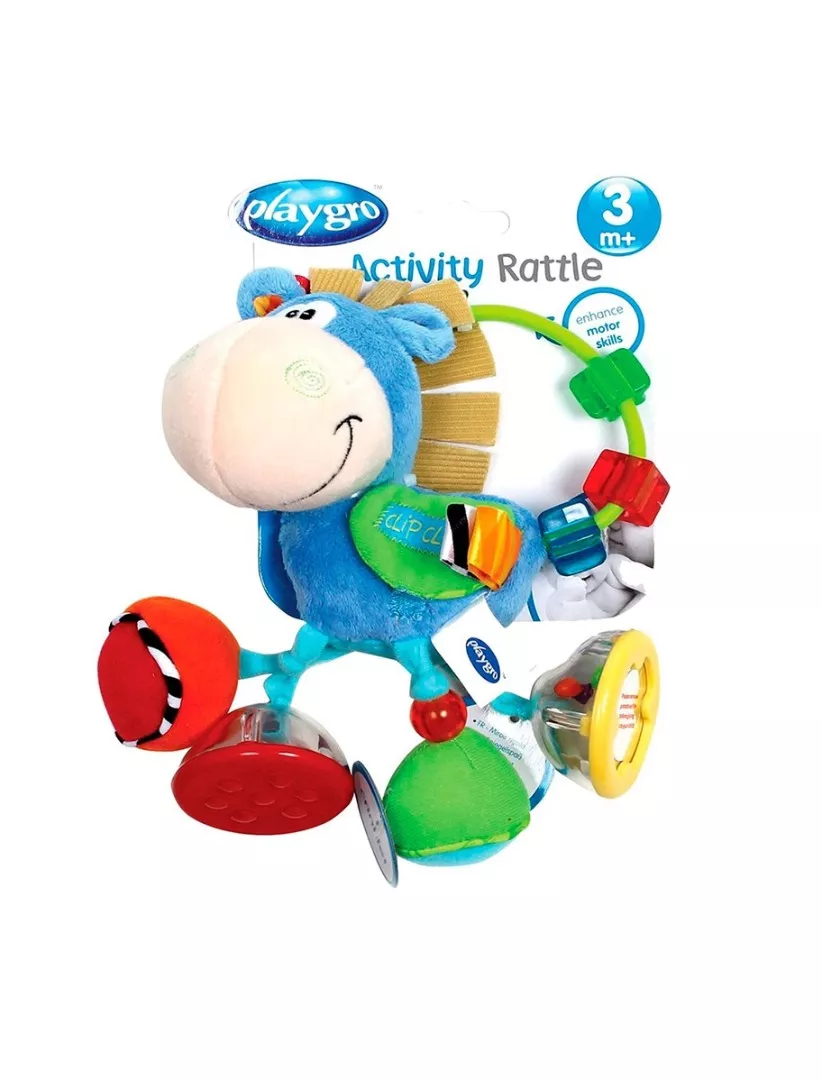 *Погремушка Playgro Пони 0101145 от 3 мес