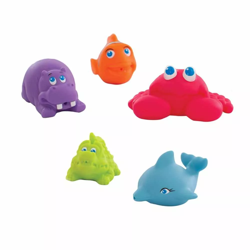 *Игрушка для ванны Playgro 0184967 Игрушки-брызгалки Морские обитатели от 3 мес.
