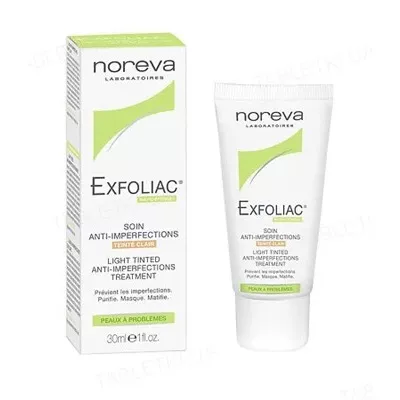 Крем Noreva Exfoliac тональный матирующий 