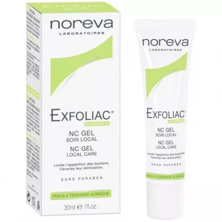 Гель Noreva Exfoliac NC для локального нанесения 30 мл