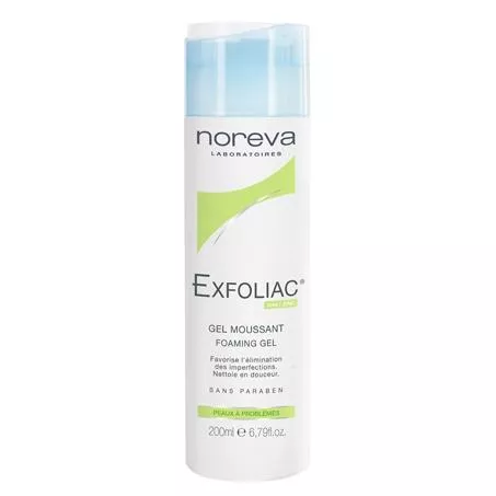 Гель Noreva Exfoliac очищающий 200 мл