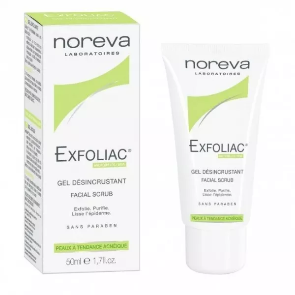 *Гель Noreva Exfoliac отшелушивающий с АНА АВ 78 50 мл