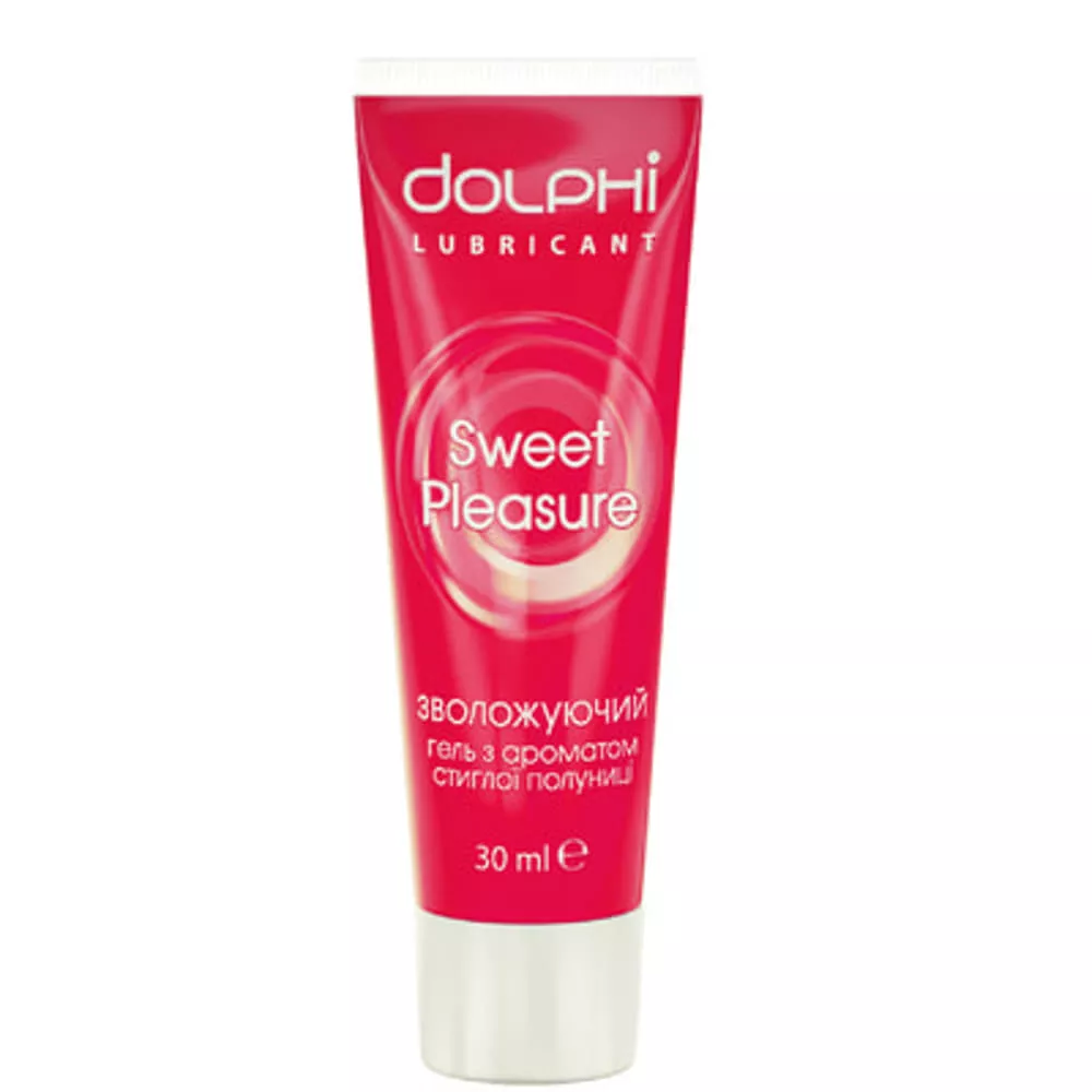 *Гель-смазка Dolphi Sweet Pleasure клубника 30мл