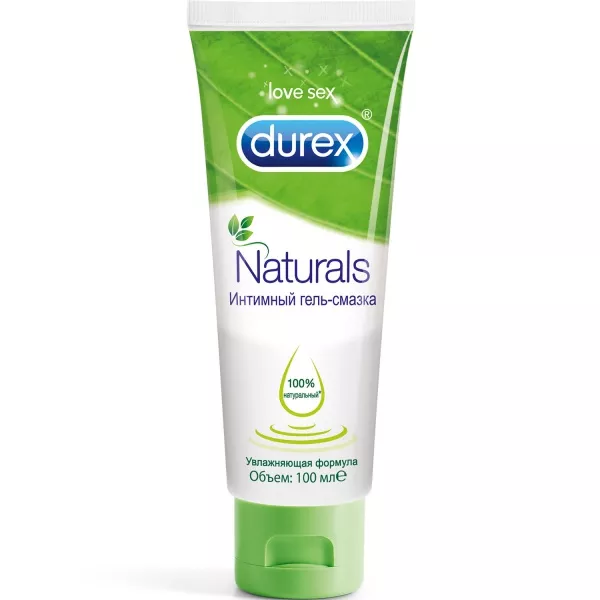 *Гель-смазка Durex Naturel 100 мл 20%