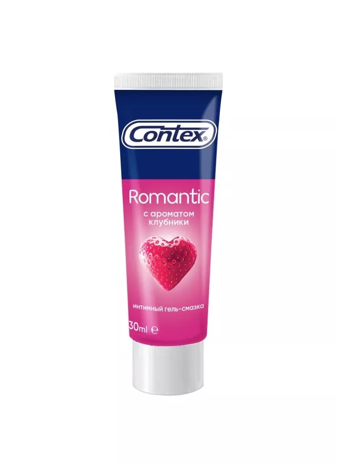*Гель-смазка Contex Romantic ароматизированный 30 мл 20%
