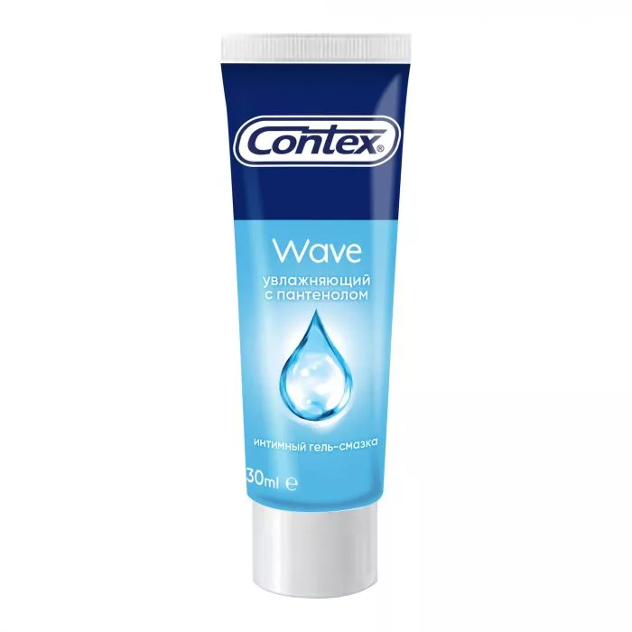 *Гель-смазка Contex Wave увлажняющая 30 мл 20%