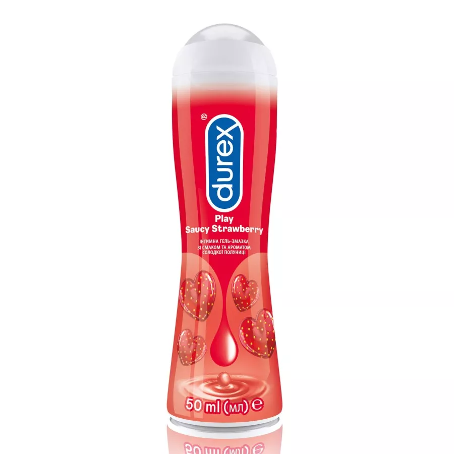 *Гель-смазка Durex PlaySweet/Sausy Strawberry клубника 50 мл 20%