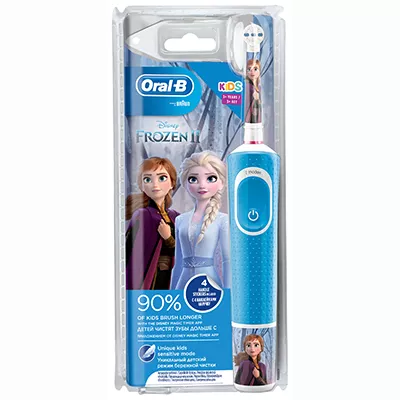 *Зубная щетка ORAL-B FrozenII электрическая D100.413.2K тип 3710 с 3+ лет