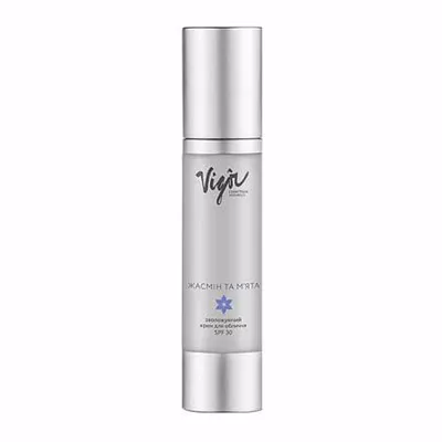 Крем Vigor увлажняющий SPF30 Жасмин и Мята 50мл
