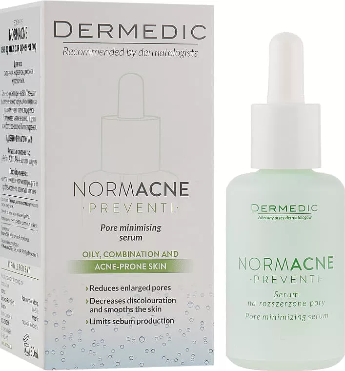 *Сыворотка Dermedic Normacne для сужения пор 30мл