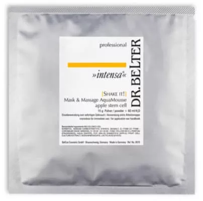 *Шейкерная маска Dr.Belter Intensa массажный АкваМусс - стволовые клетки яблони 15г