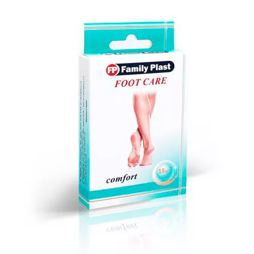 *Лейкопластырь FP Family Plast FOOT CARE набор медицинский бактерицидный №15