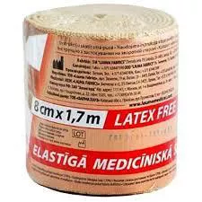 *Бинт LAUMA эластичный Latex Free 8 см*1,7 м