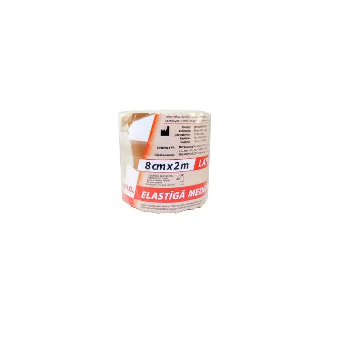 Бинт LAUMA эласт. мед. модель 2 Latex Free 8см*2м