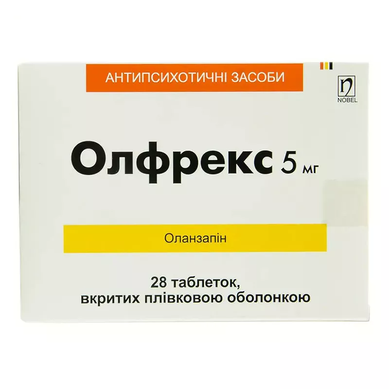 Олфрекс таблетки по 5 мг 28 шт. (14х2)