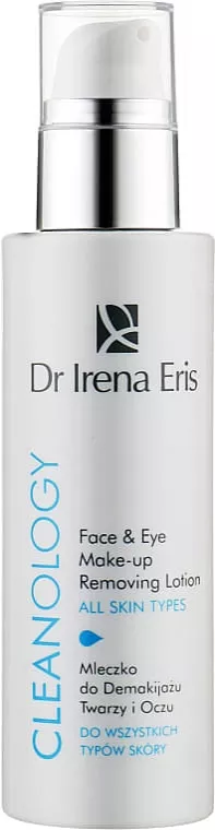*Молочко Dr Irena Eris для снятия макияжа лица, глаз всех типов кожи