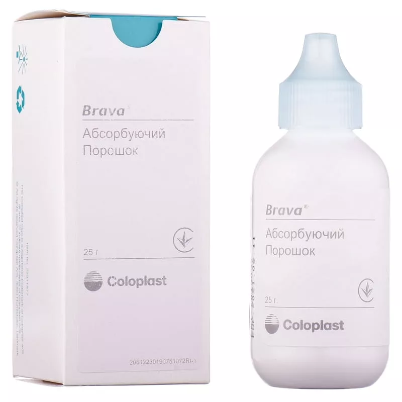 Порошок адсорбирующий Coloplast Brava 19075/1907 фл. 25г