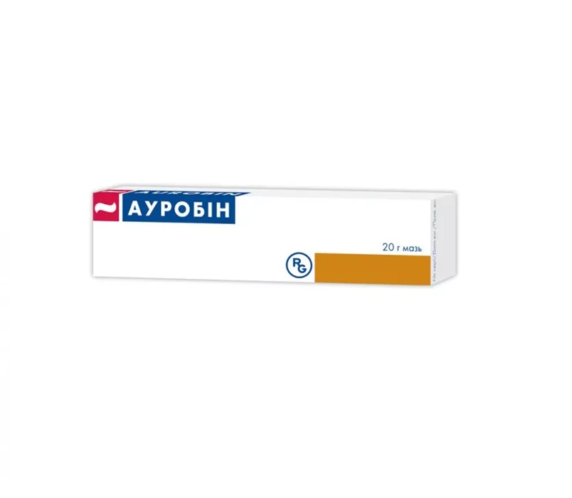 *Ауробин мазь 20г