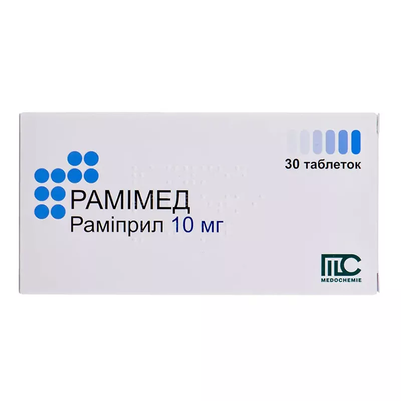 Рамимед таблетки по 10 мг 30 шт. (10х3)