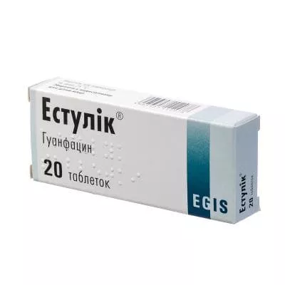 Эстулик Egis таблетки по 1 мг 20 шт. (10х2)