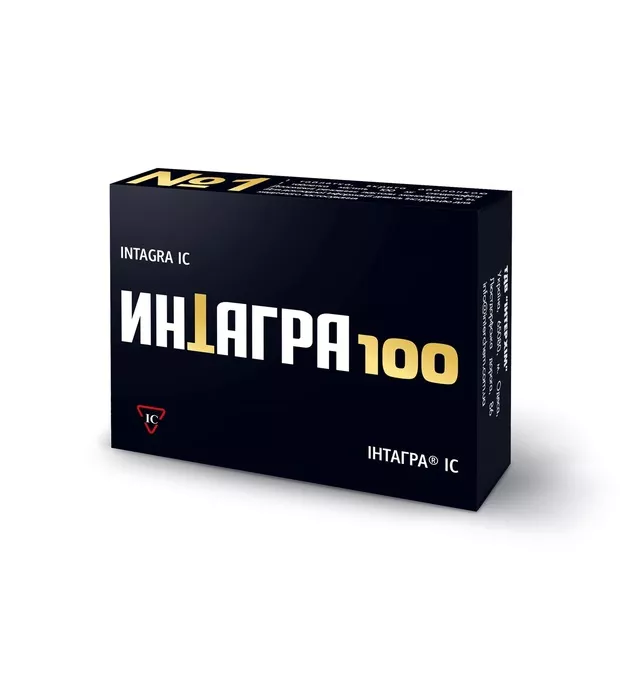 Интагра IC таблетки по 100 мг 1 шт.