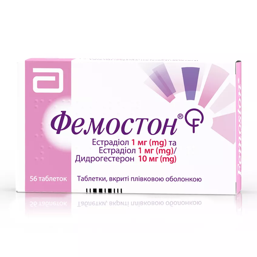 Фемостон таблетки по 1 мг/10 мг 56 шт. (28х2)