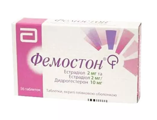 Фемостон таблетки по 2 мг/10 мг 56 шт. (28х2)