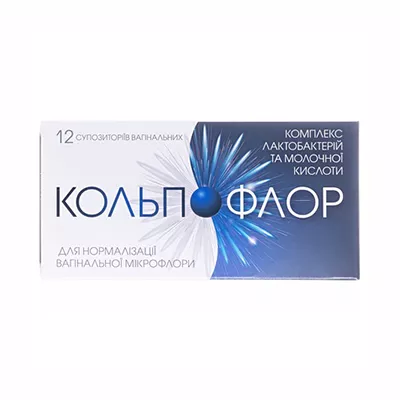 Кольпофлор свечи 12 шт.