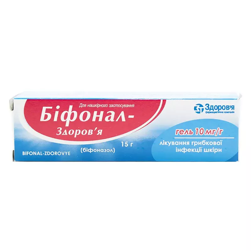 Бифонал-Здоровье гель 1% по 15 г в тубах