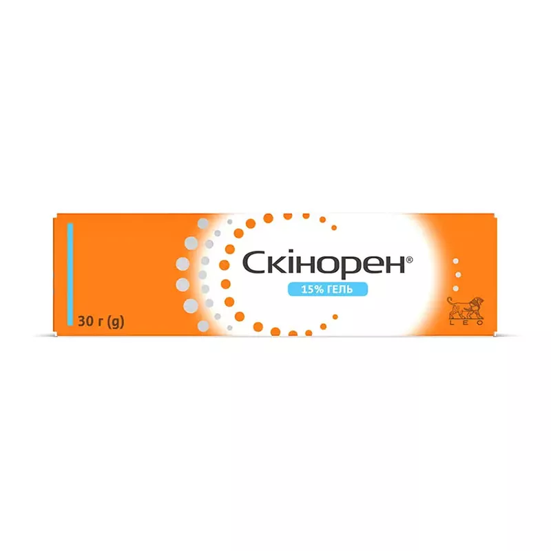 Скинорен гель 15% по 30 г в тубах 1 шт.