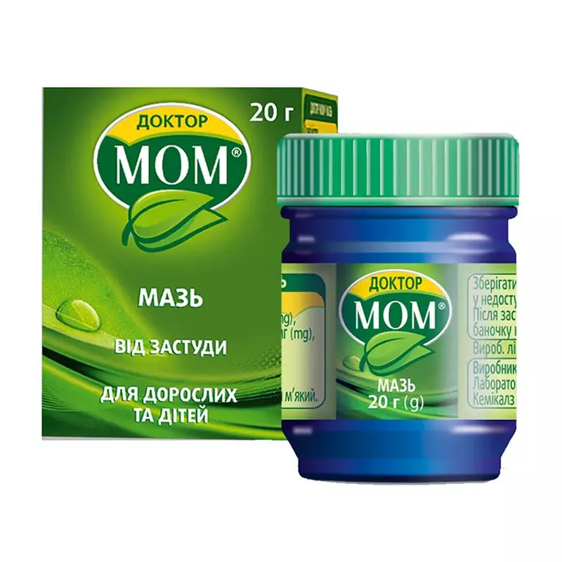 Доктор мом мазь по 20 г в банке