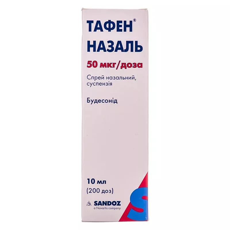 Тафен Назаль спрей назальный 200 доз по 10 мл во флаконе 1 шт.