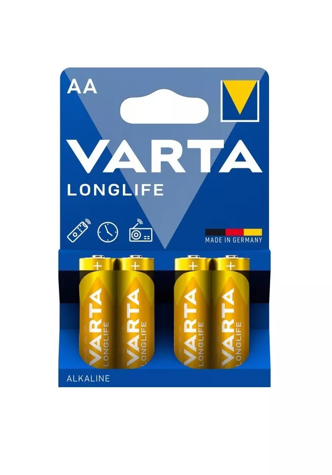 Батарейки VARTA LONGLIFE AA №4