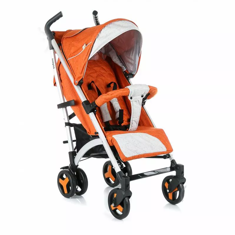 *Коляска BabyHit трость Rainbow G2 - Coral, Коралловый