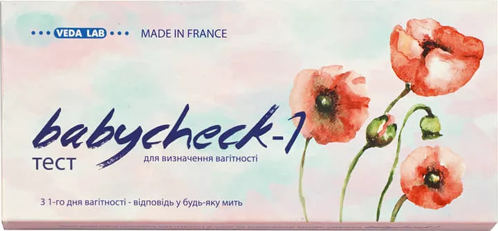 *Тест-полоска BabyCheck плюс на беременность №1