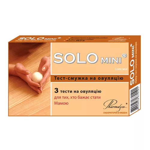 *Тест-полоски SOLO на овуляцию набор mini №3