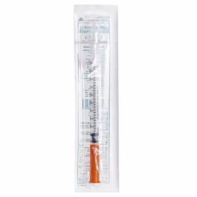 *Шприц инсулиновый U-40 с иглой 29G (0,33х13мм) 1мл №1 Medicare