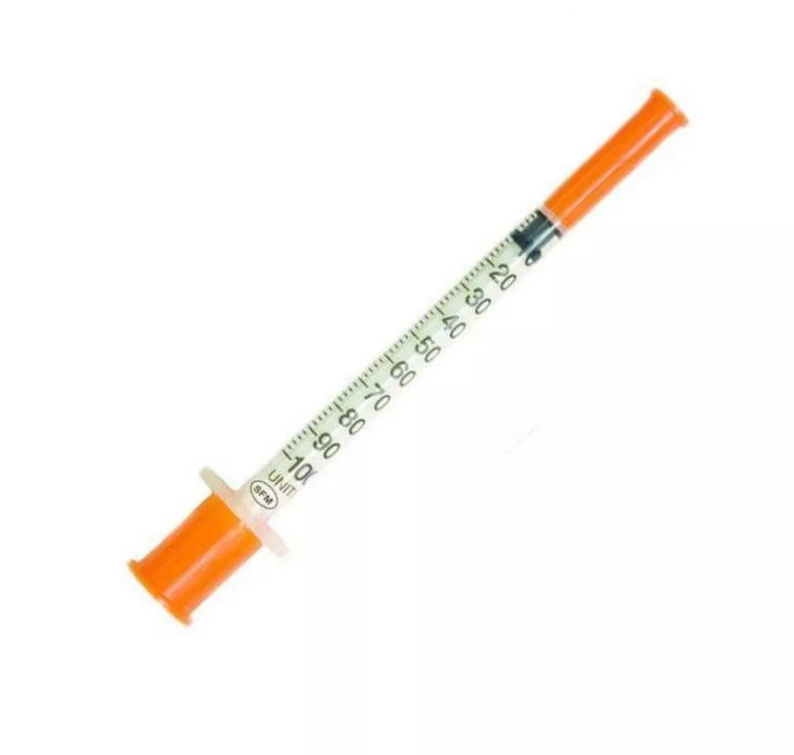 *Шприц инсулиновый U-100 с иглой 29G (0,33х13мм) 1мл №1 Medicare