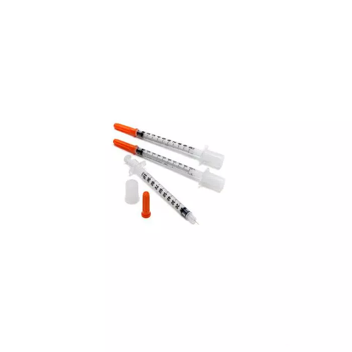 *Шприц инсулиновый Micro-Fine Plus U-100 с иглой 29G (0.33x12.7мм) 1мл №10 BD