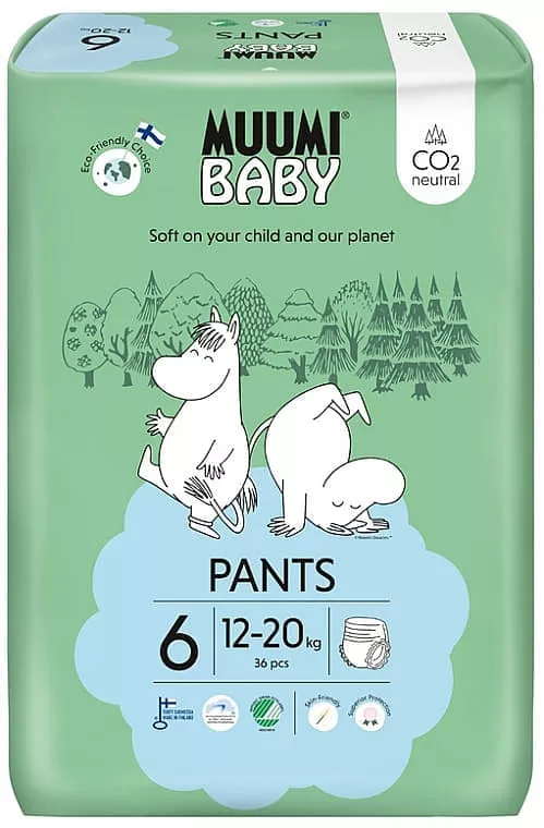 *Подгузники-трусики Muumi Walker Junior 12-20 кг №36