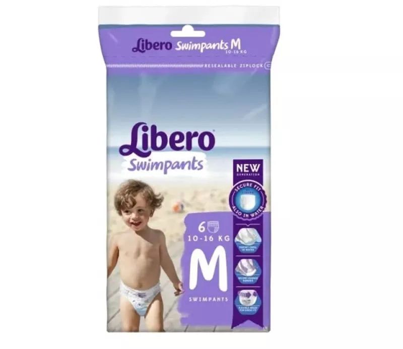 *Подгузники Libero Swimpants Medium 10-16 кг №6