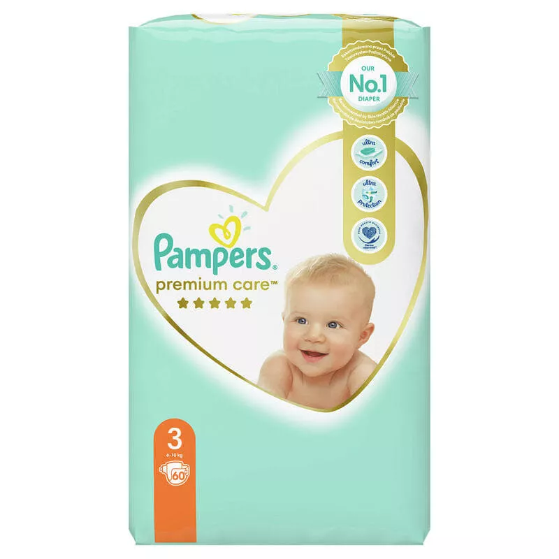 *Pampers Premium Care миди №27