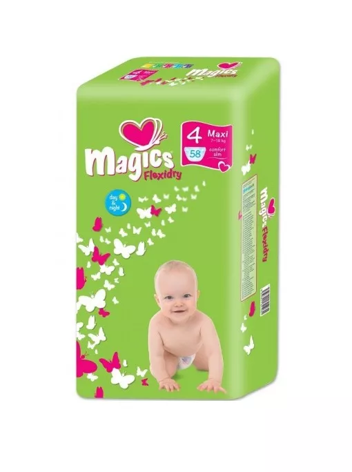 *Подгузники Magics Flexidry Maxi 7-18 кг №1 (58)